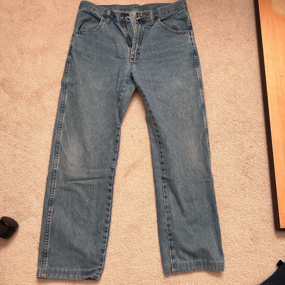 Rustler Vintage Blue Jeans